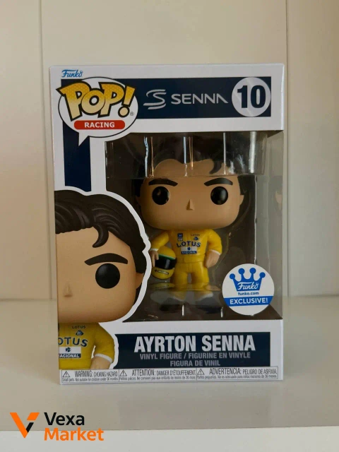Funko Pop! Ayrton Senna 10 Racing Vinyl Figure