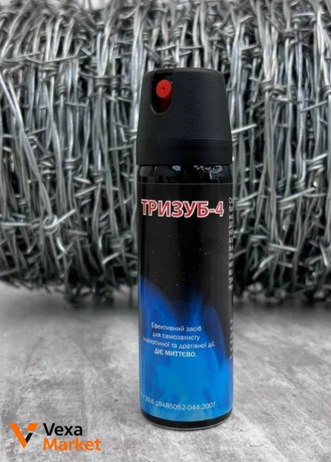Газовий балончик "ТРИЗУБ-4" / "ПЕРЕЦЬ-4"