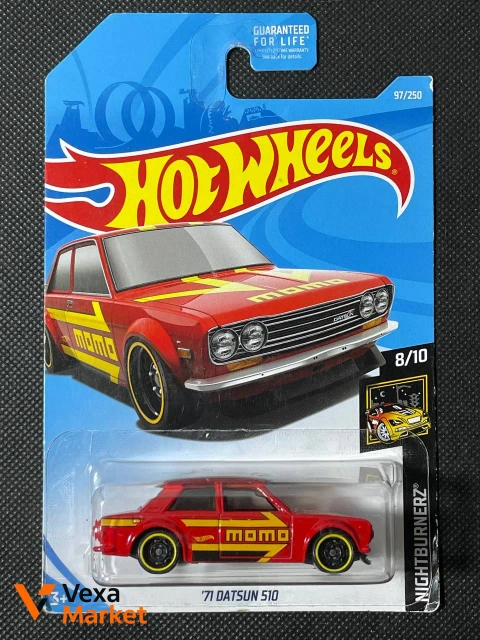Hot Wheels '71 Datsun 510 Nightburnerz