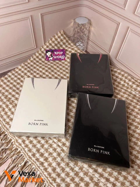 BLACKPINK - BORN PINK Альбом (Pink, Black, Gray)