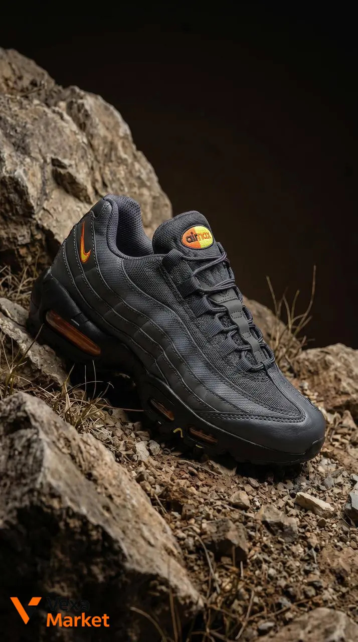 Nike Air Max 95 Anthracite Safety Orange — фото 5