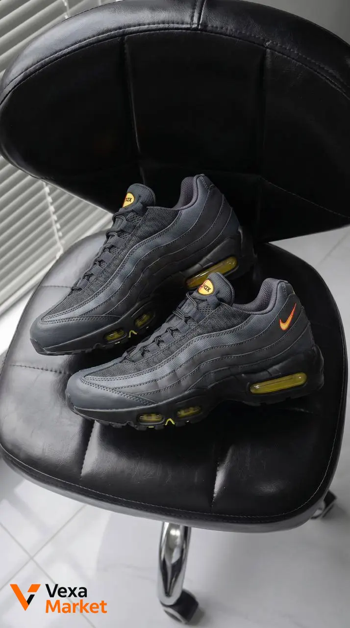 Nike Air Max 95 Anthracite Safety Orange — фото 6