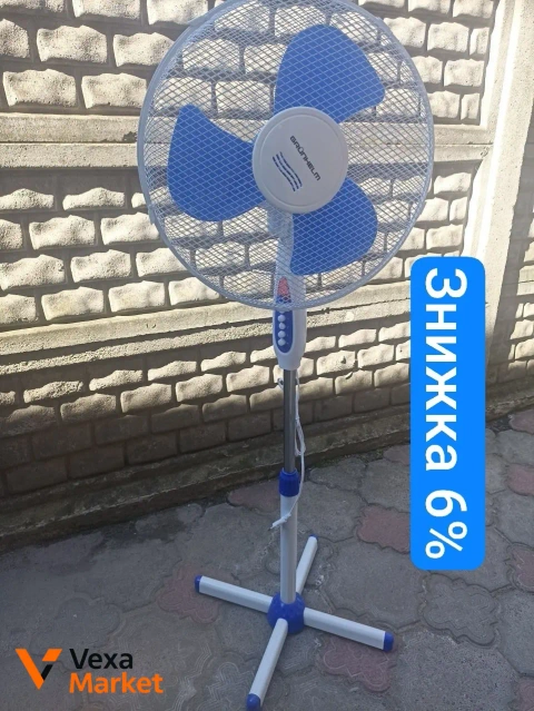 Вентилятор підлоговий GRUHELM GFS-1620.2
