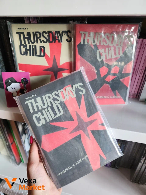 TXT MINISODE 2: THURSDAY'S CHILD фотобук, CD, картки, стікери, постер, листівка, фотокартка, лентикулярна картка, паперова іграшка