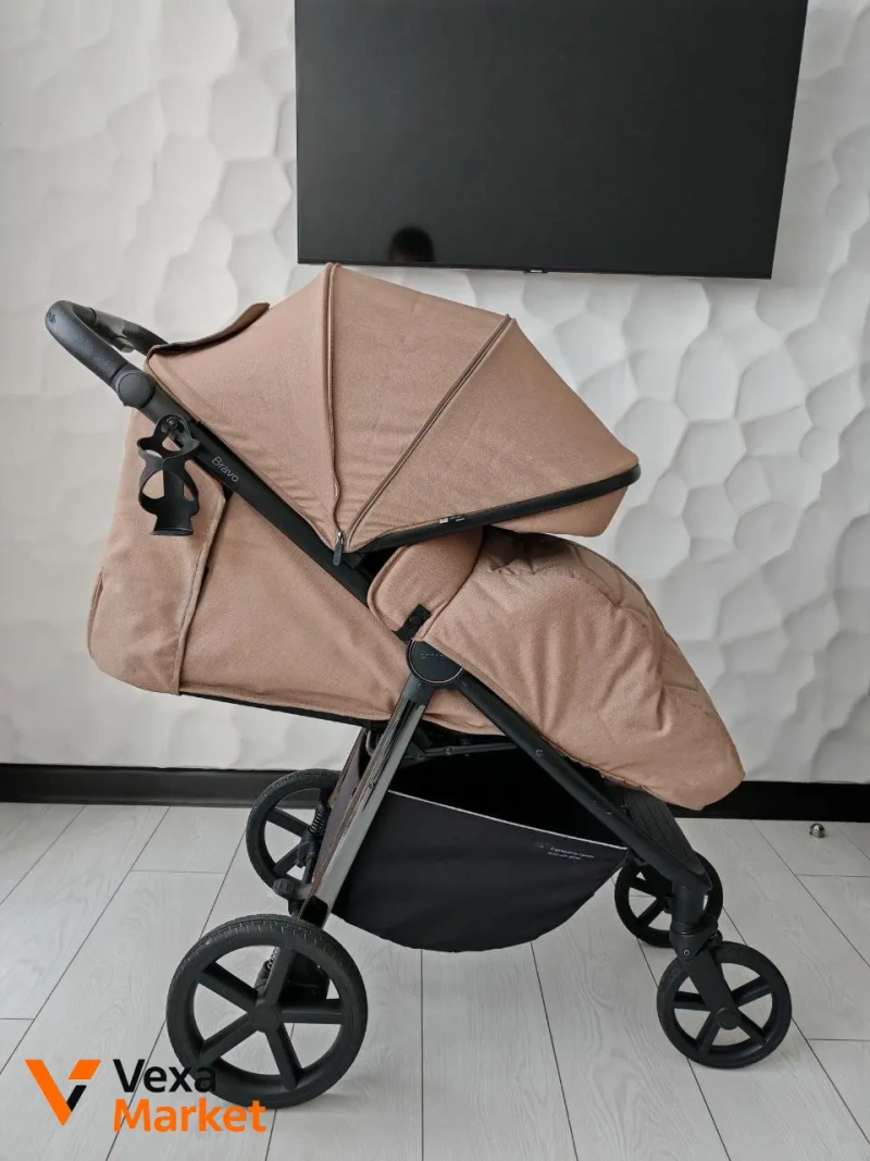 Коляска прогулочная Carrello Bravo Plus 2024 CRL-5515 Ivory Beige — фото 2