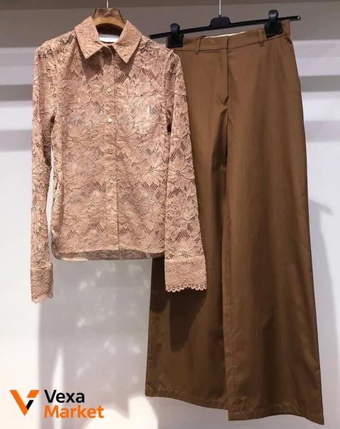 Сорочка MaxMara Sportmax та штани MaxMara Studio