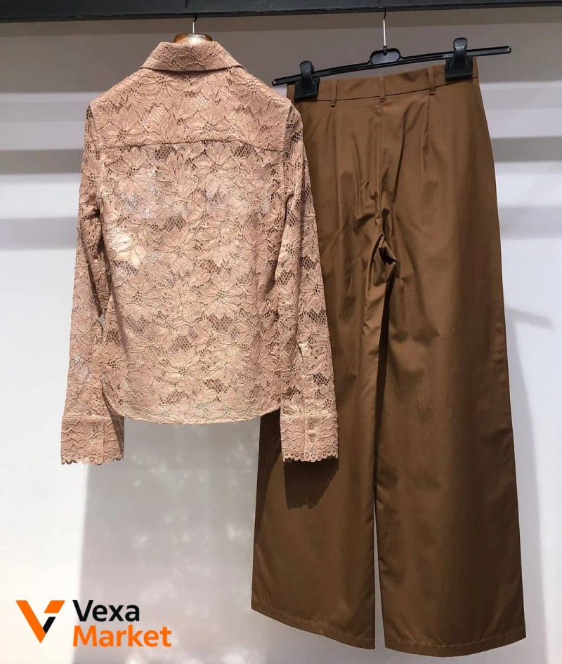 Сорочка MaxMara Sportmax та штани MaxMara Studio — фото 3