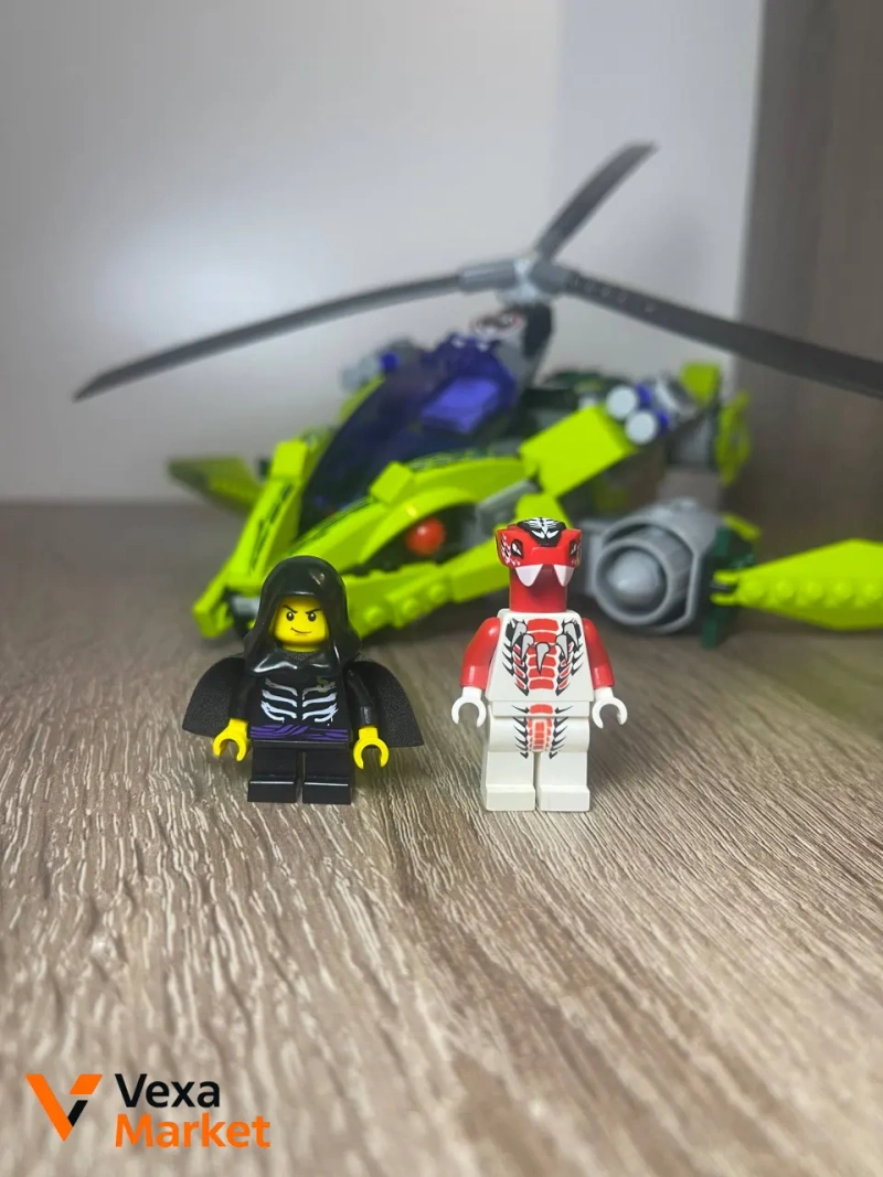 LEGO Ninjago 9443 — Гелікоптер Змія — фото 3