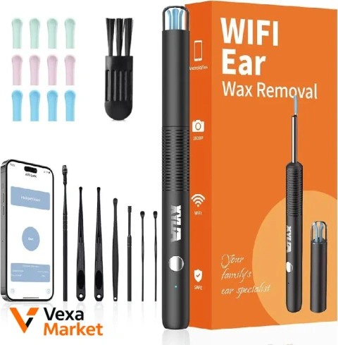 Отоскоп XYLA P12 с WiFi для удаления ушной серы