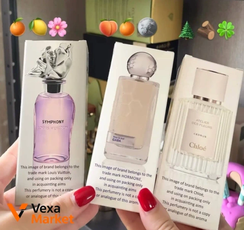 Парфуми Symphony Louis Vuitton, HORMONE, Chloé Cedrus 60 мл