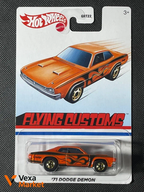 Hot Wheels '71 Dodge Demon Flying Customs