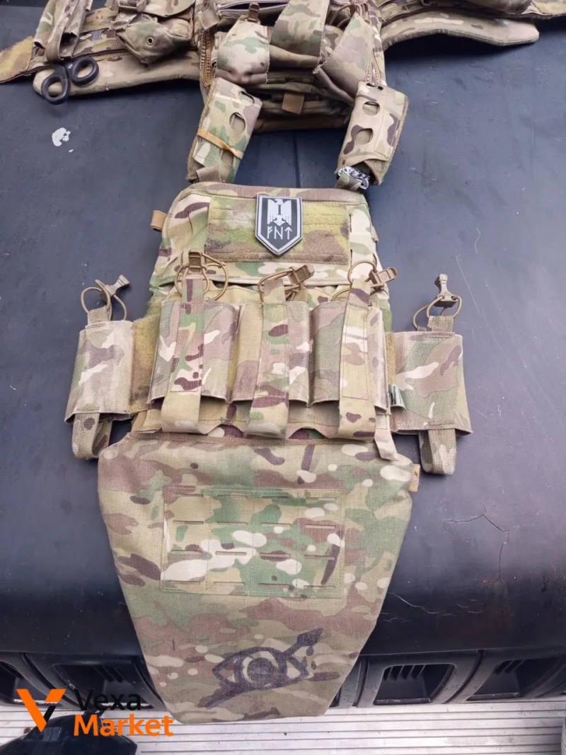 Плитоноска Ferro Concepts FCPC V5 Base Multicam з балістичним захистом — фото 2