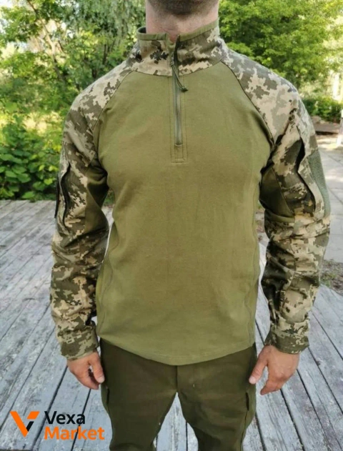 Нова військова сорочка з довгим рукавом