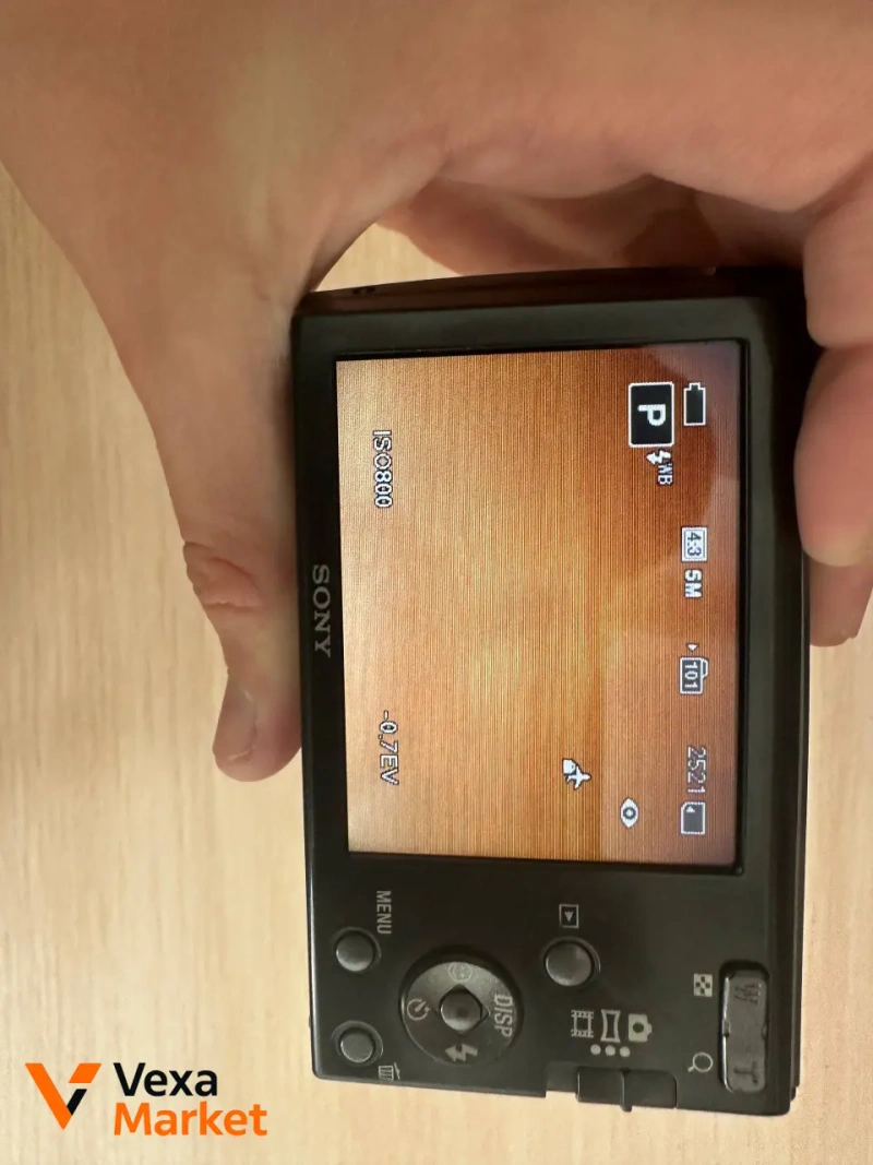 Фотоапарат Sony 12.1 Мп, 4x оптичний зум, 8х цифровий зум — фото 4