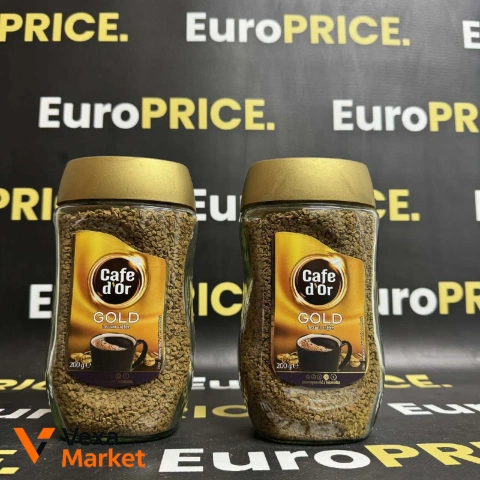 Кава розчинна Cafe d'Or Gold 200г