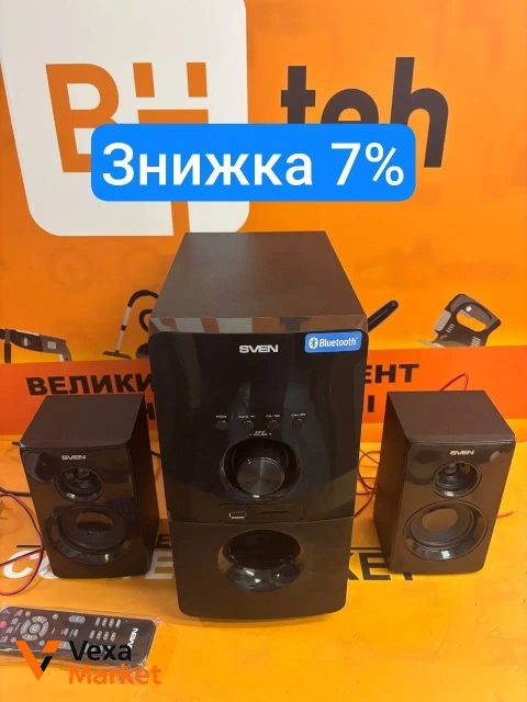 Акустична система SVEN MS-2050 Bluetooth (USB, SD, FM)