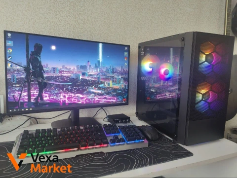 Ігровий комп'ютер Intel Core i7 4770, 16GB RAM, RX 580 8GB, SSD 256GB