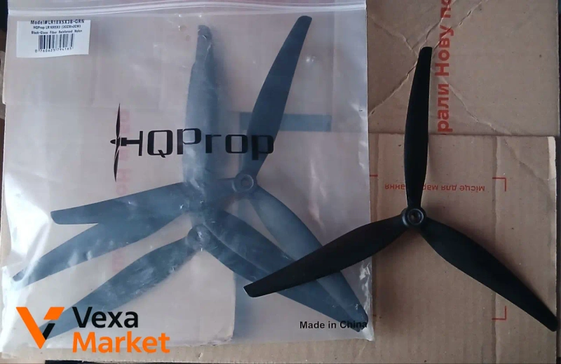 Пропелери Gemfan 1050-3 та HQProp 10x5x3 для FPV дронів — фото 2