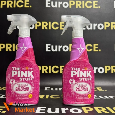 Кисневий плямовивідник The Pink Stuff Oxi Stain Remover 500мл