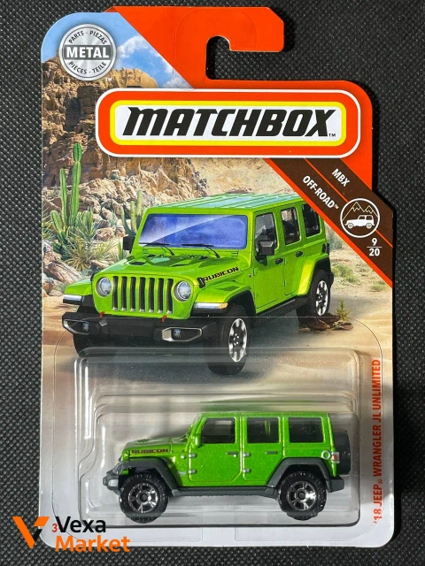Matchbox Jeep Wrangler JL Unlimited