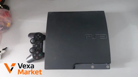 Sony PlayStation 3 Slim (б/в) з джойстиком та іграми