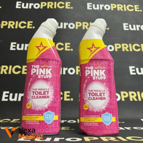 Засіб для туалету The Pink Stuff Miracle Toilet Cleaner 750мл