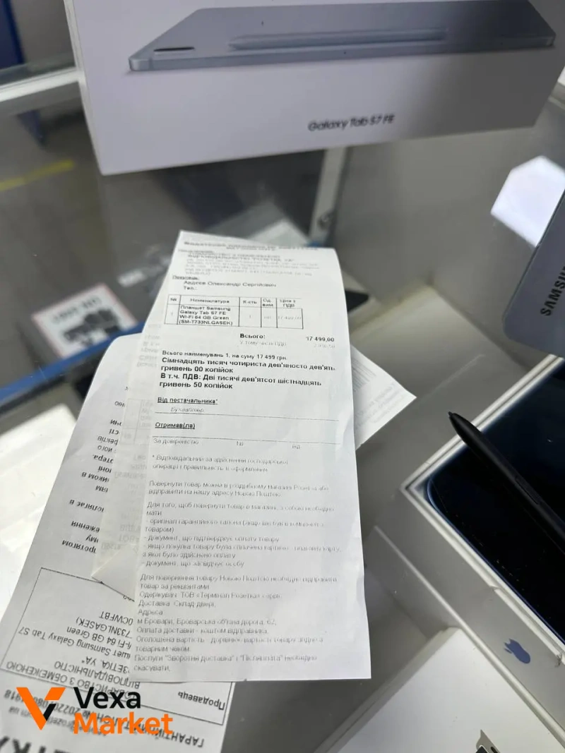 Samsung Galaxy Tab S7 FE 4/64gb Wi-Fi — фото 2