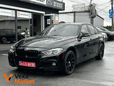 BMW 3 Series 2017 Чорний