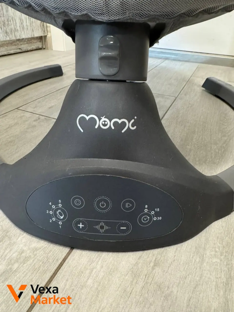 Заколисуючий центр MoMi Kenani Dark Grey — фото 3