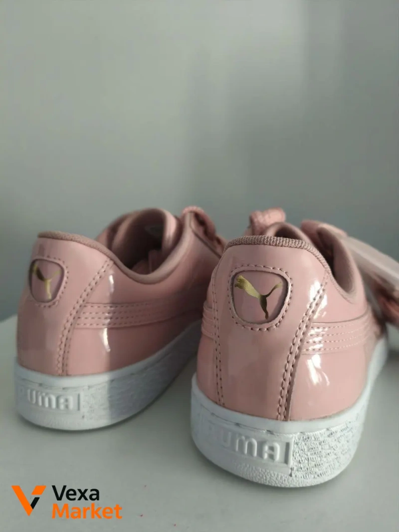 Кросівки Puma лаковані рожеві 40.5 р — фото 3