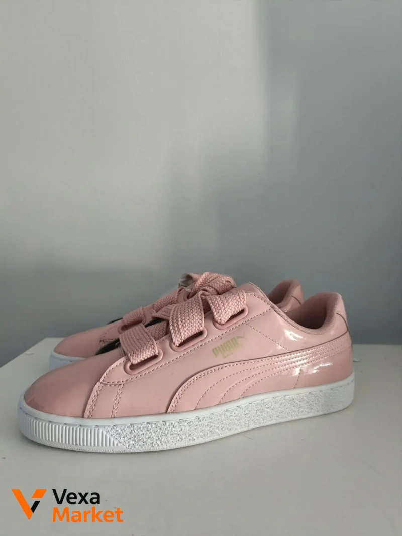 Кросівки Puma лаковані рожеві 40.5 р — фото 4