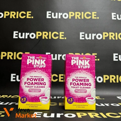 Пінка для чищення унітазу Pink Stuff The Miracle Power Foaming Toilet Cleaner 300г