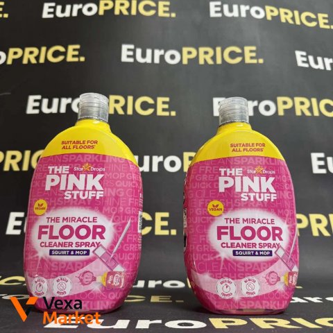 Універсальний суперконцентрований засіб для миття підлоги The Pink Stuff Floor Cleaner Spray 750мл