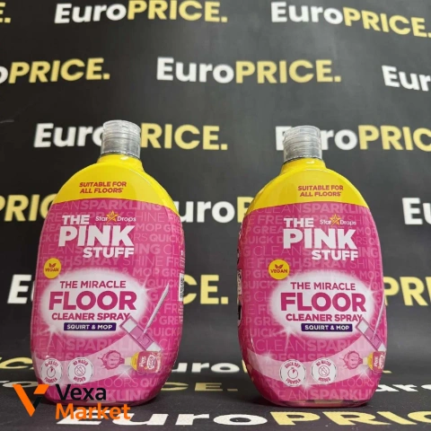 Універсальний суперконцентрований засіб для миття підлоги The Pink Stuff Floor Cleaner Spray 750мл