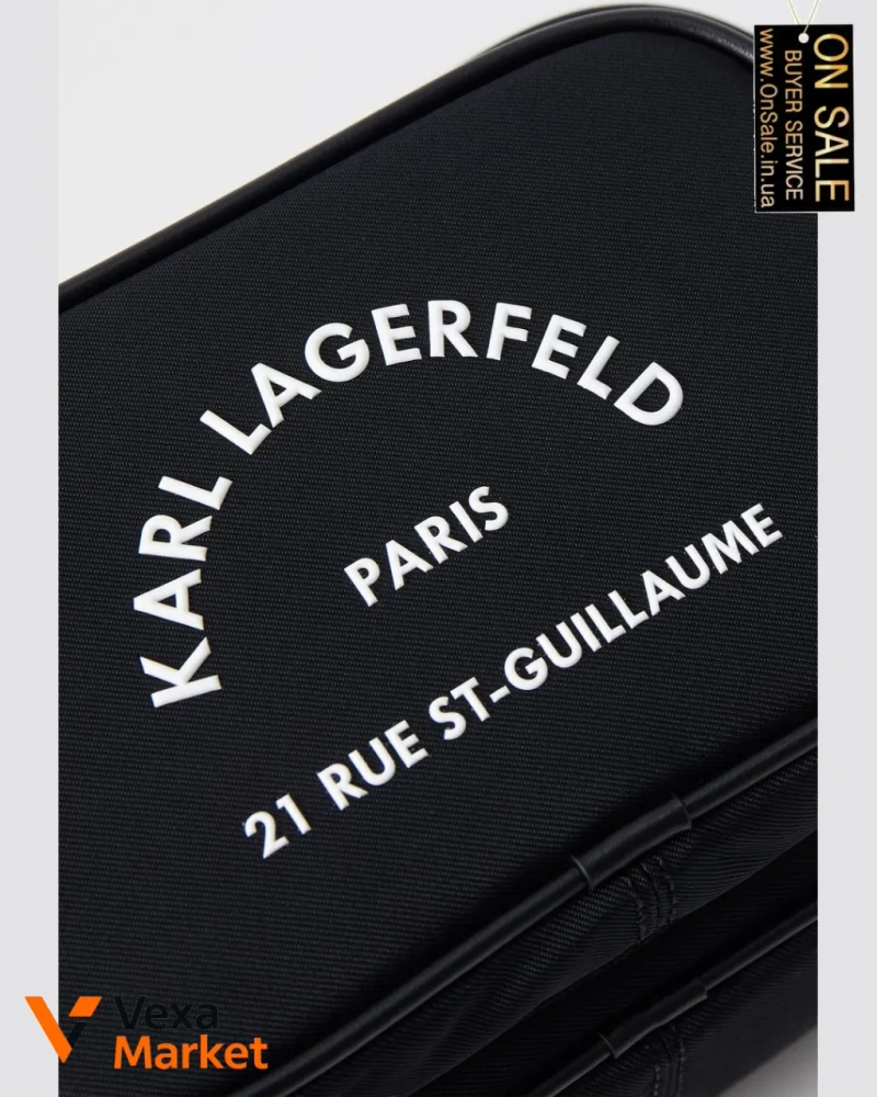 Сумка Karl Lagerfeld чорна — фото 5