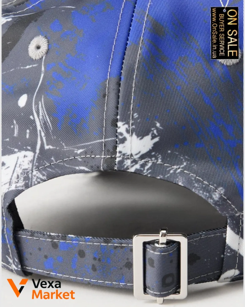 Кепка Karl Lagerfeld Jeans з абстрактним принтом — фото 4