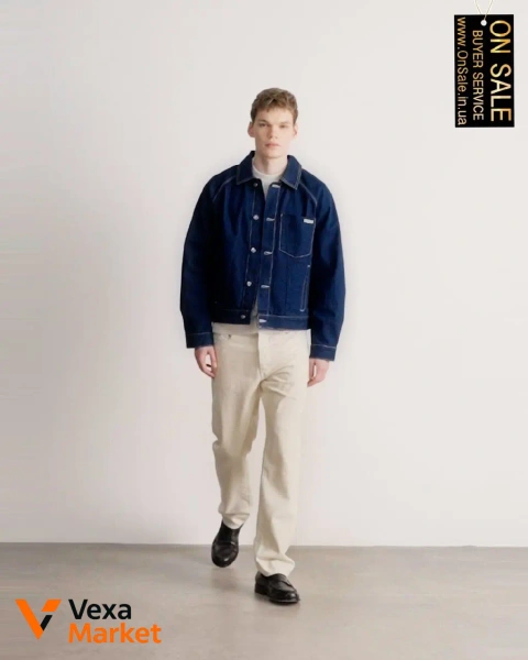 Чоловіча куртка Calvin Klein Jeans DARTED WORKWEAR JACKET денім