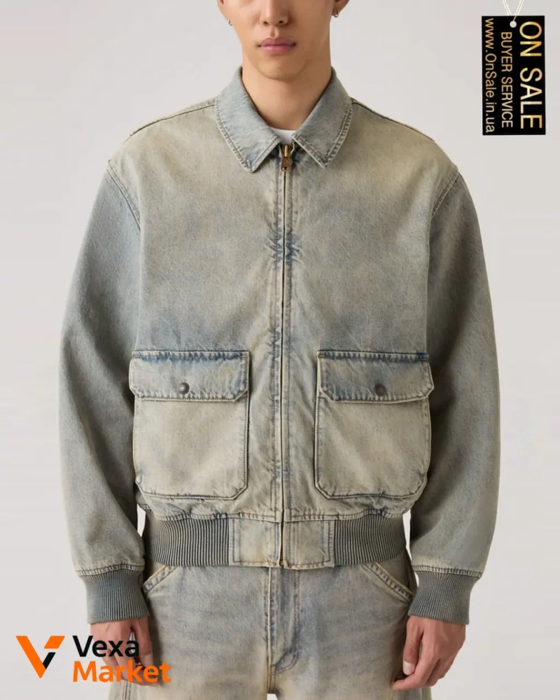 Чоловіча куртка Levi's® джинсова — фото 5