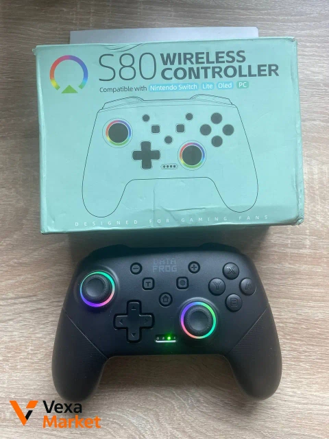 Геймпад DATA FROG S80 Wireless Controller для Nintendo Switch, Lite, OLED, PC