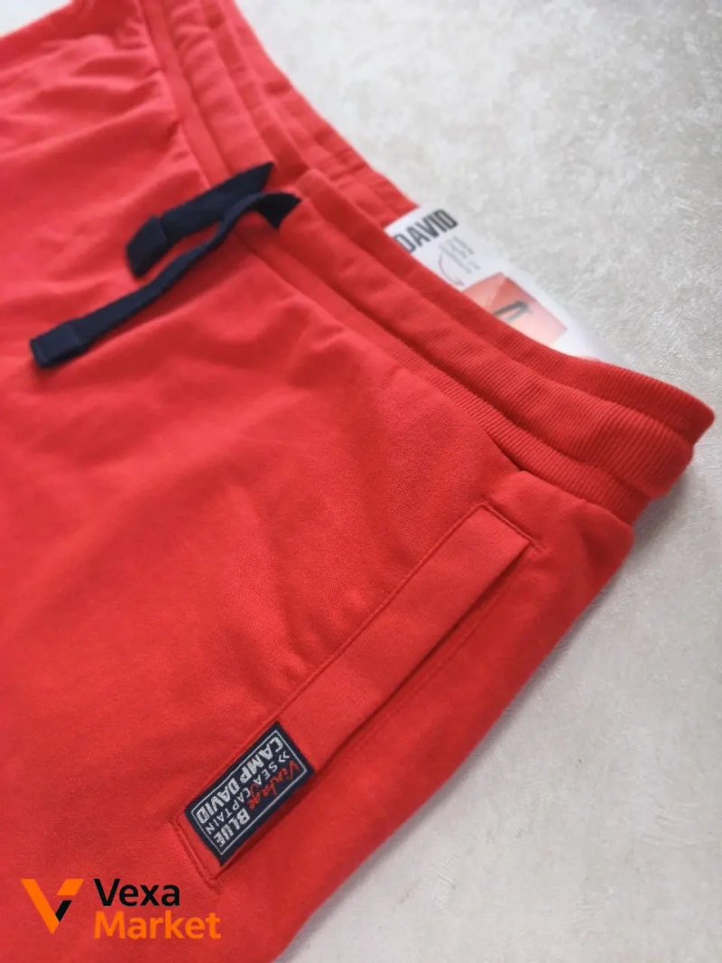 Чоловічі трикотажні шорти HERREN Shorts POWER RED від німецького бренду — фото 4