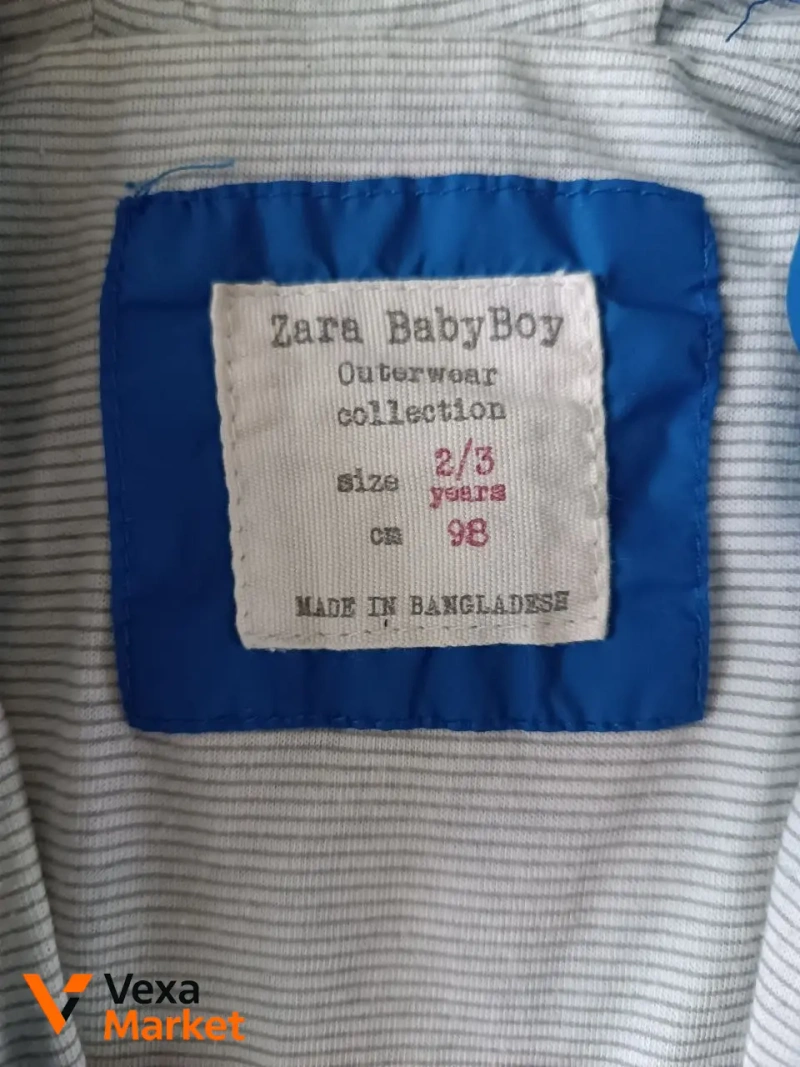 Куртка Zara Baby Boy Outerwear collection 2/3 years — фото 2
