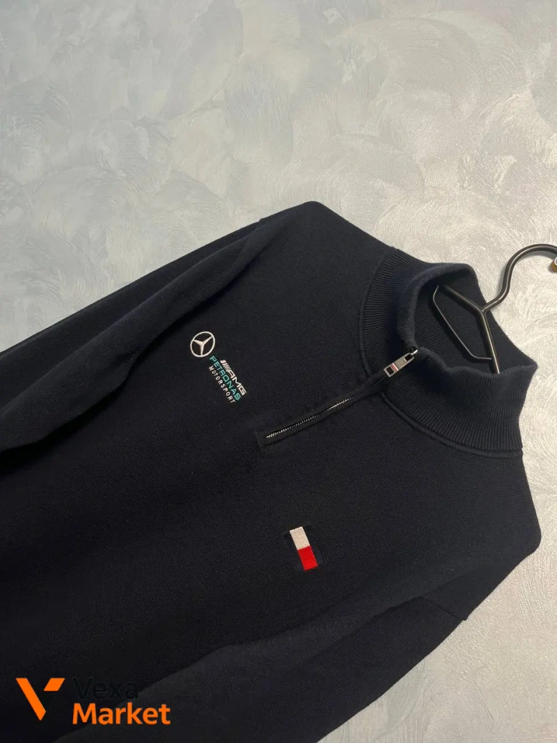 Tommy Hilfiger x AMG Petronas Motorsport 1/4 zip L — фото 2