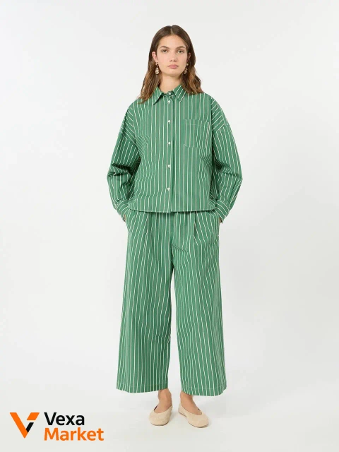 Костюм MaxMara Weekend сорочка та штани в смужку