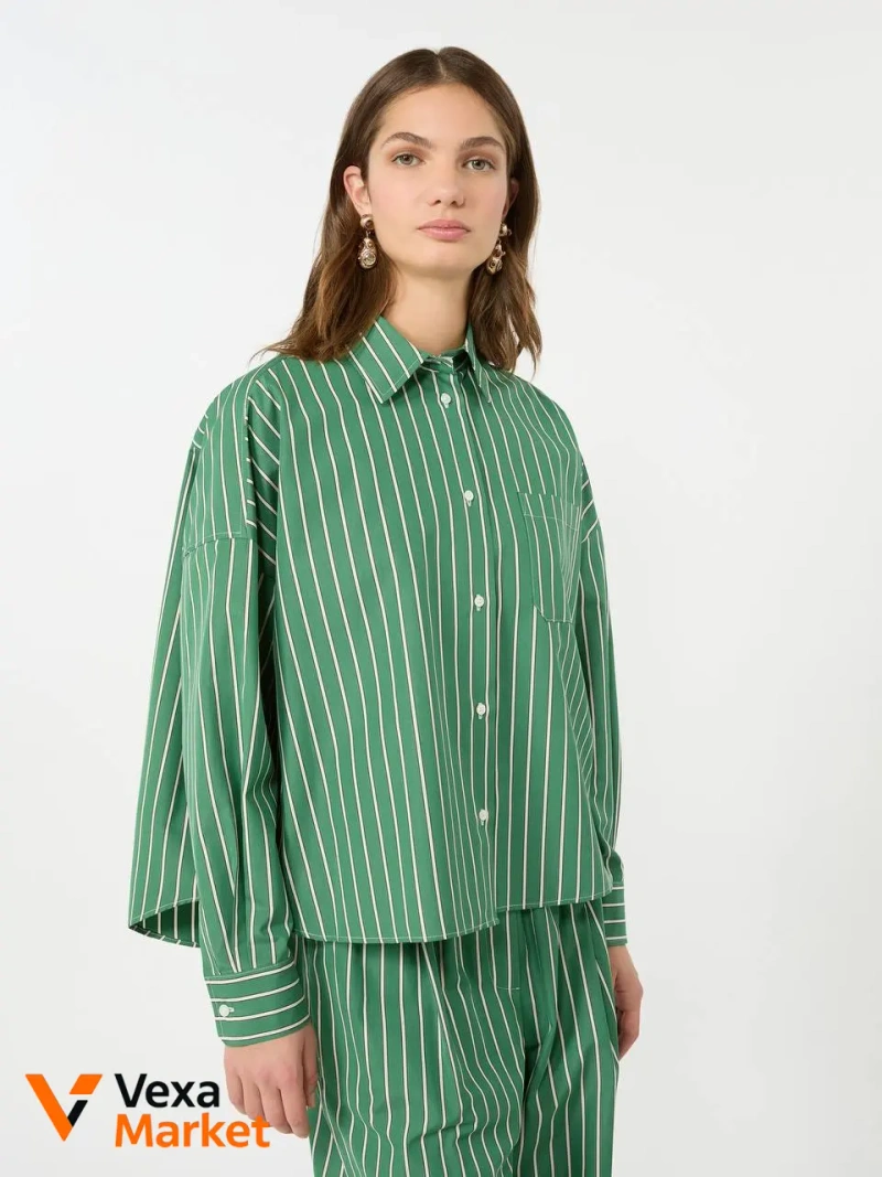 Костюм MaxMara Weekend сорочка та штани в смужку — фото 2
