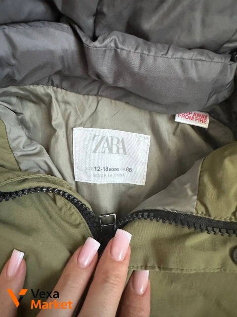 Zara Демі куртка пухова для дітей, розмір 86 (12-18 міс)