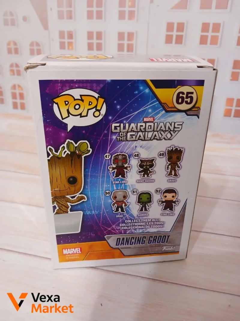 Фігурка Funko Pop! Guardians Of The Galaxy Dancing Groot 65 — фото 7
