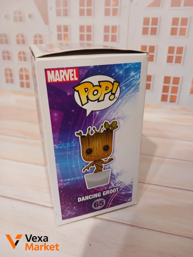 Фігурка Funko Pop! Guardians Of The Galaxy Dancing Groot 65 — фото 8