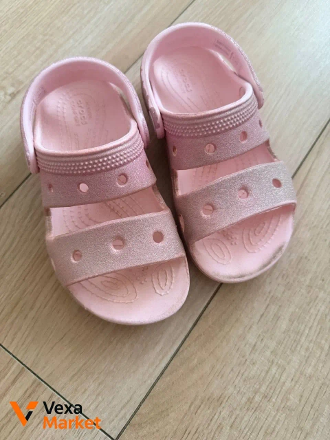 Crocs дитячі рожеві розмір 10
