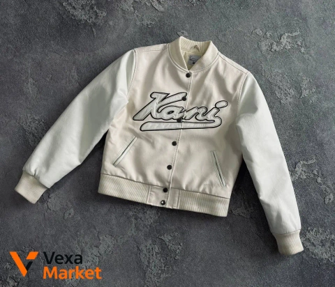 Karl Kani Leather Bomber Jacket Women’s XS/S