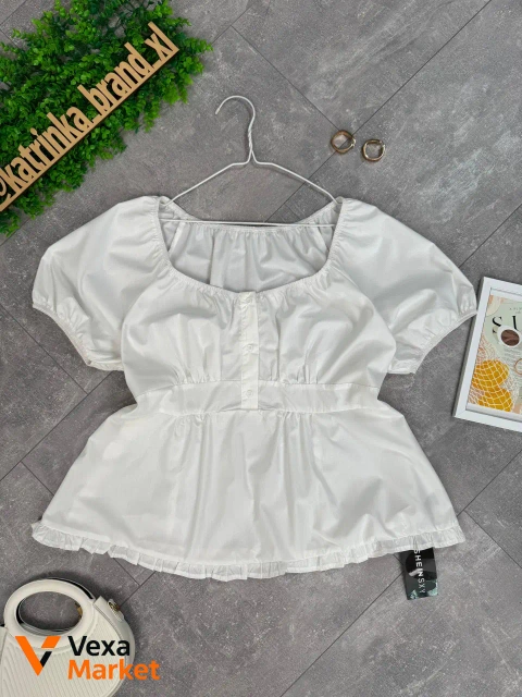 Женская белая блуза Shein EUR 2XL / 52
